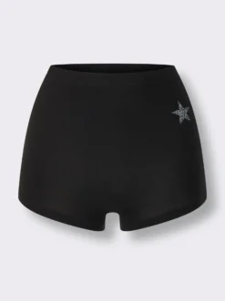 Panty mit seitlichem Sternchen-Druck vorne