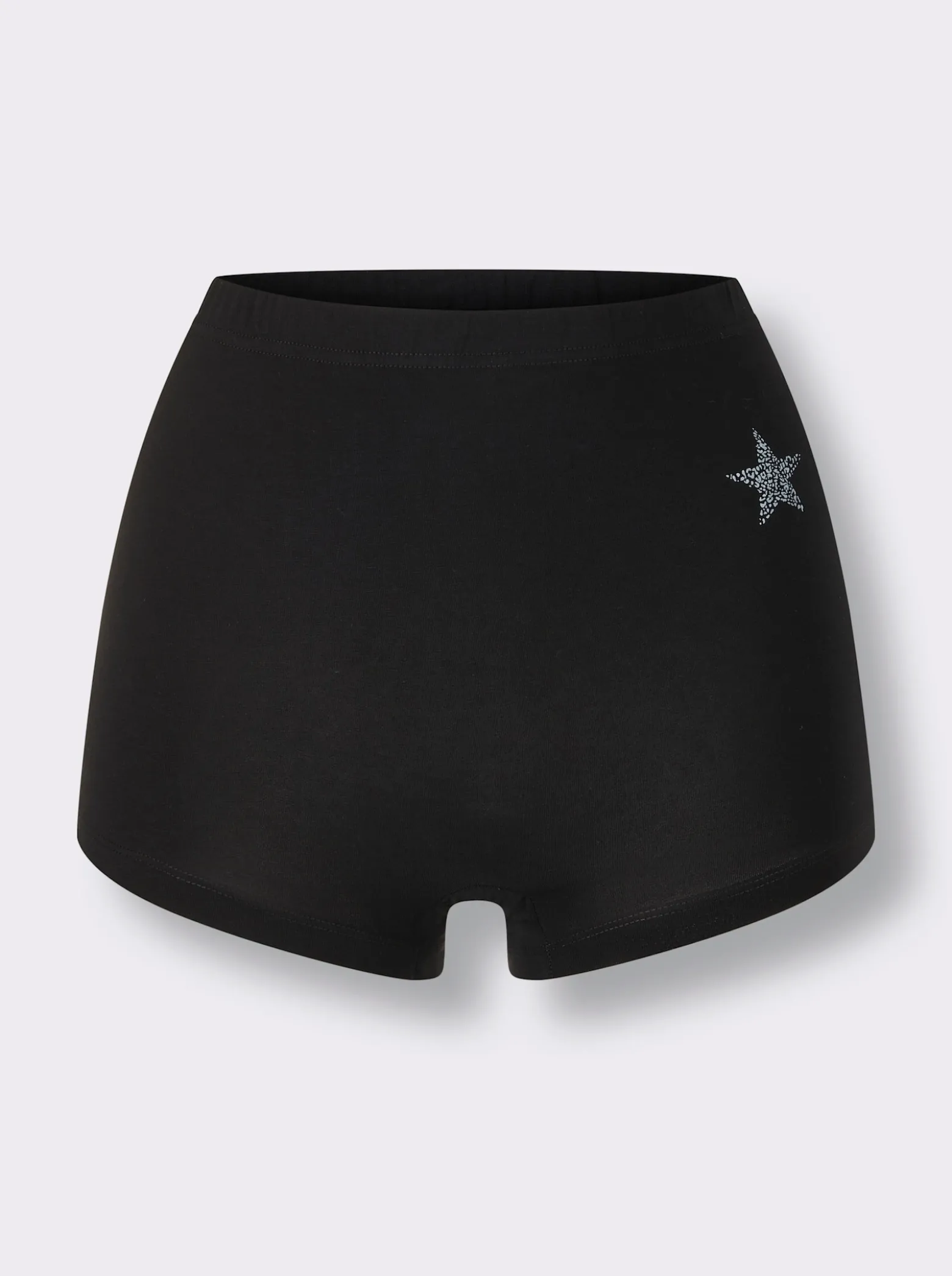 Panty mit seitlichem Sternchen-Druck vorne