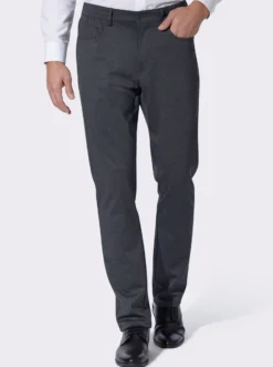 5-Pocket-Hose mit Rundum-Dehnbund