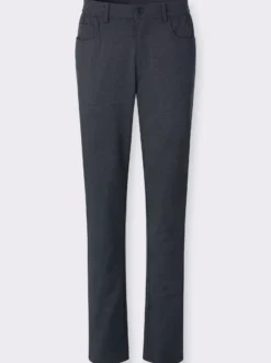 5-Pocket-Hose mit Rundum-Dehnbund