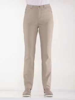 5-Pocket-Hose mit seitlichem Dehnbund