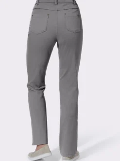 5-Pocket-Hose mit seitlichem Dehnbund