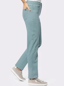 5-Pocket-Hose mit seitlichem Dehnbund