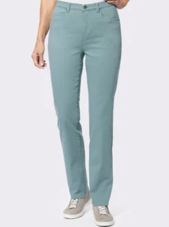 5-Pocket-Hose mit seitlichem Dehnbund