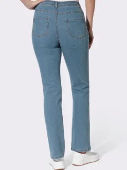 5-Pocket-Jeans in gerader Form