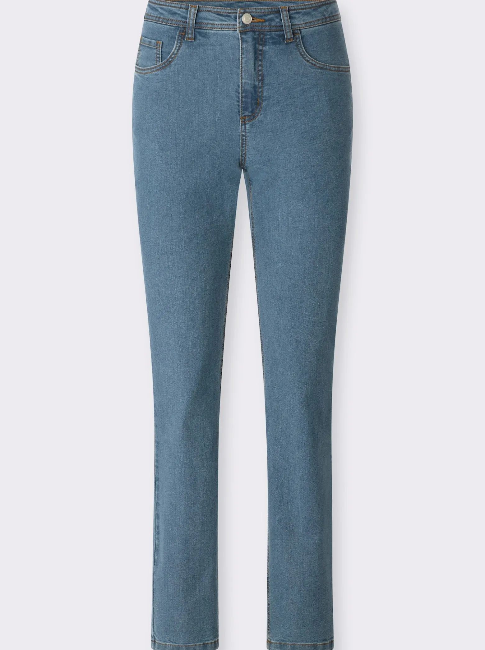 5-Pocket-Jeans in gerader Form