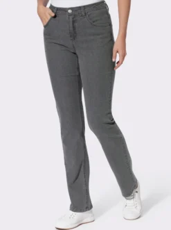 5-Pocket-Jeans in gerader Form