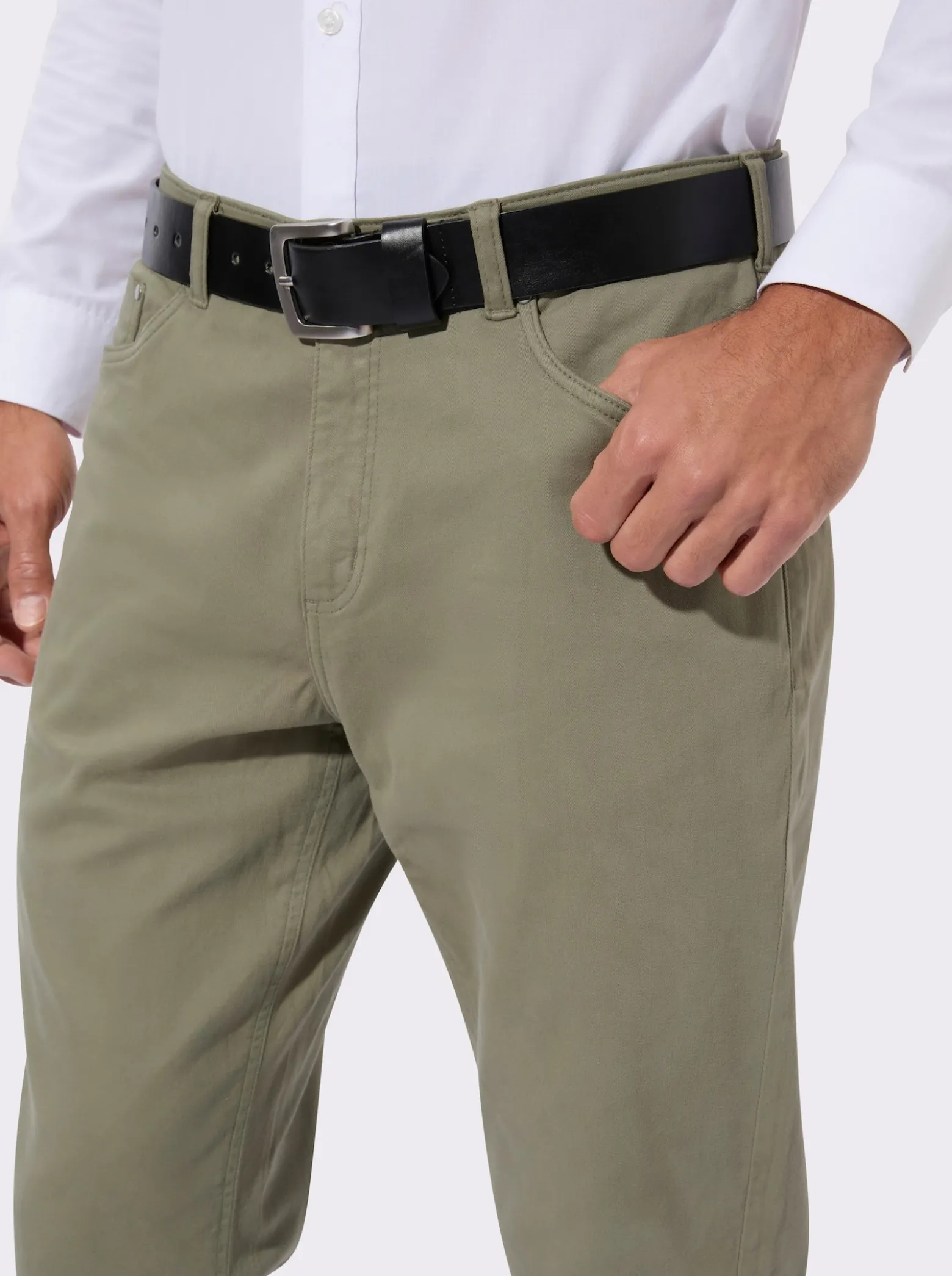 5-Pocket-Jeans in Twill-Qualität