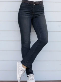 5-Pocket-Jeans mit Hell-Dunkel-Effekt