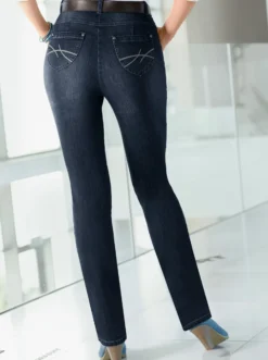 5-Pocket-Jeans mit Hell-Dunkel-Effekt