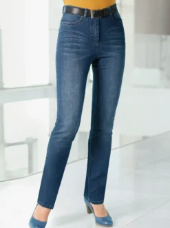 5-Pocket-Jeans mit Hell-Dunkel-Effekt