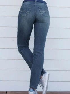 5-Pocket-Jeans mit Hell-Dunkel-Effekt