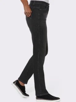 5-Pocket-Jeans mit Hell-Dunkel-Effekt