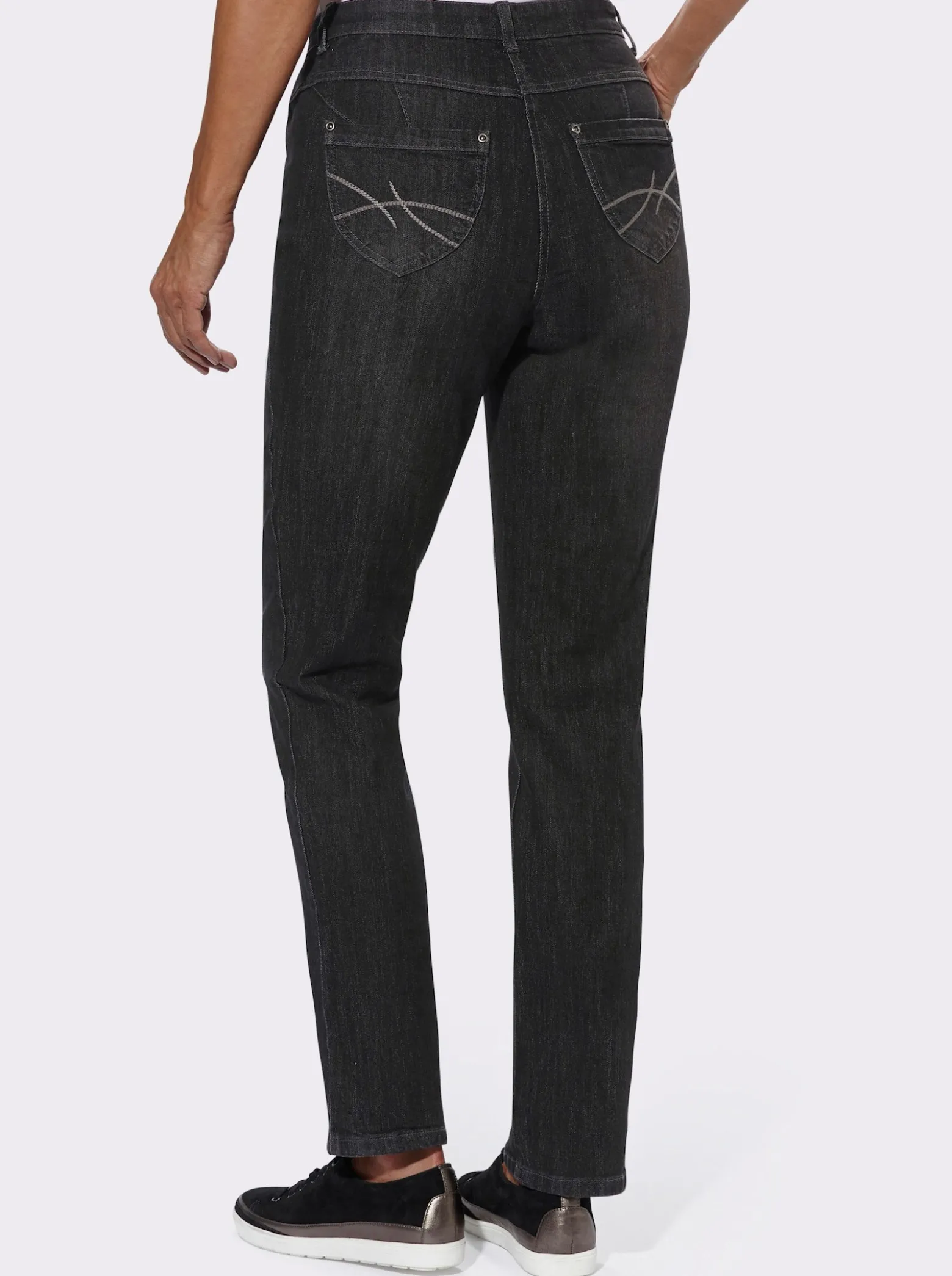 5-Pocket-Jeans mit Hell-Dunkel-Effekt