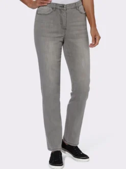 5-Pocket-Jeans mit Hell-Dunkel-Effekt