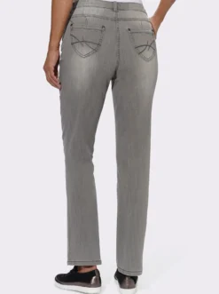 5-Pocket-Jeans mit Hell-Dunkel-Effekt