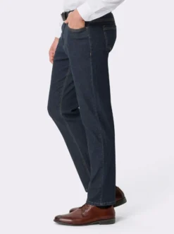 5-Pocket-Jeans mit Kontrastnähten