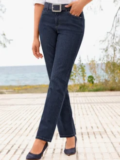 5-Pocket-Jeans mit lässig weiten Beinen