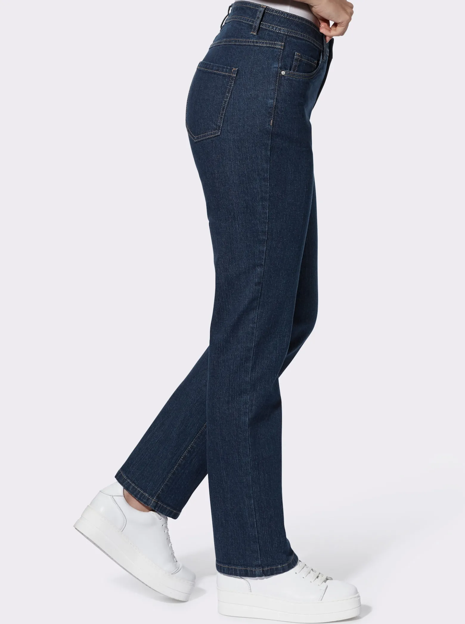 5-Pocket-Jeans mit lässig weiten Beinen