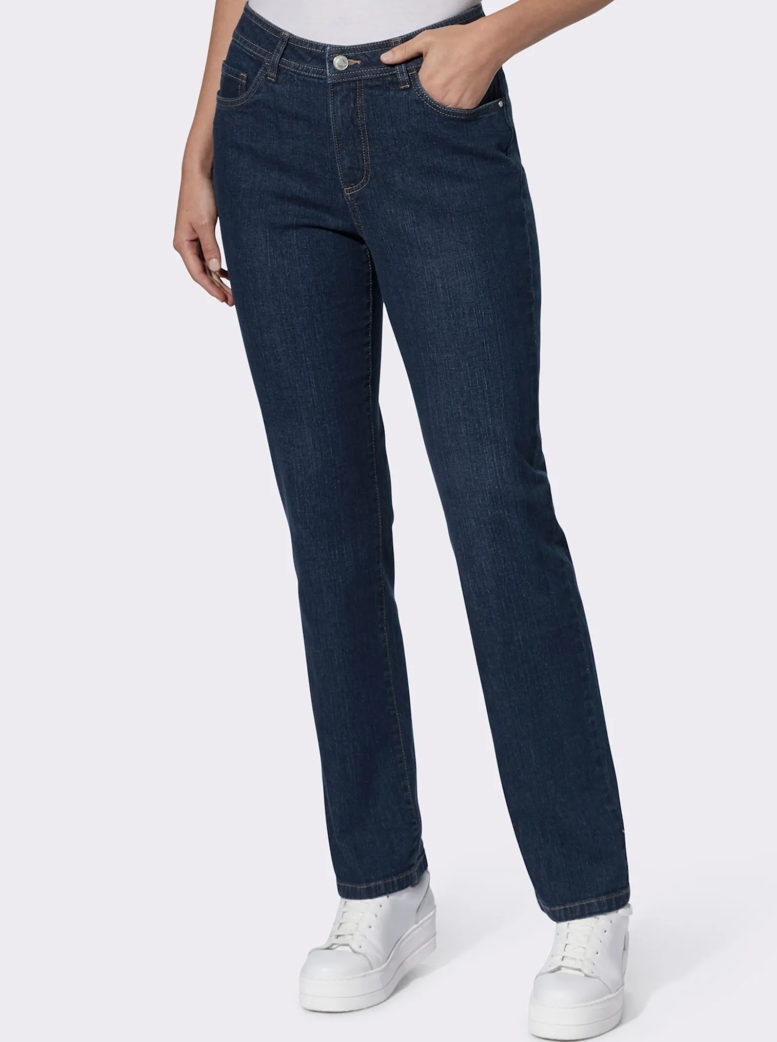 5-Pocket-Jeans mit lässig weiten Beinen
