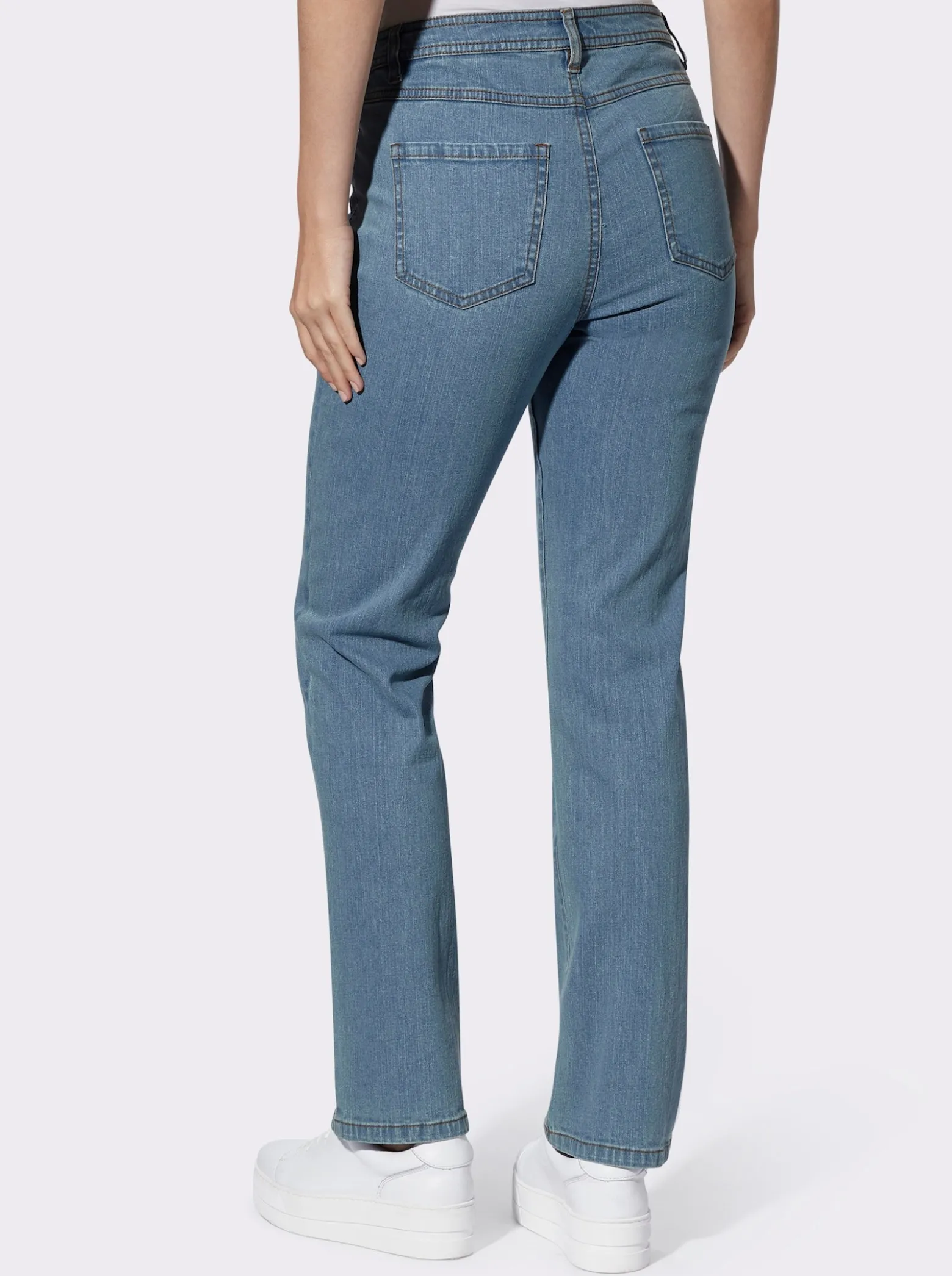 5-Pocket-Jeans mit lässig weiten Beinen