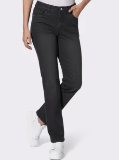 5-Pocket-Jeans mit lässig weiten Beinen