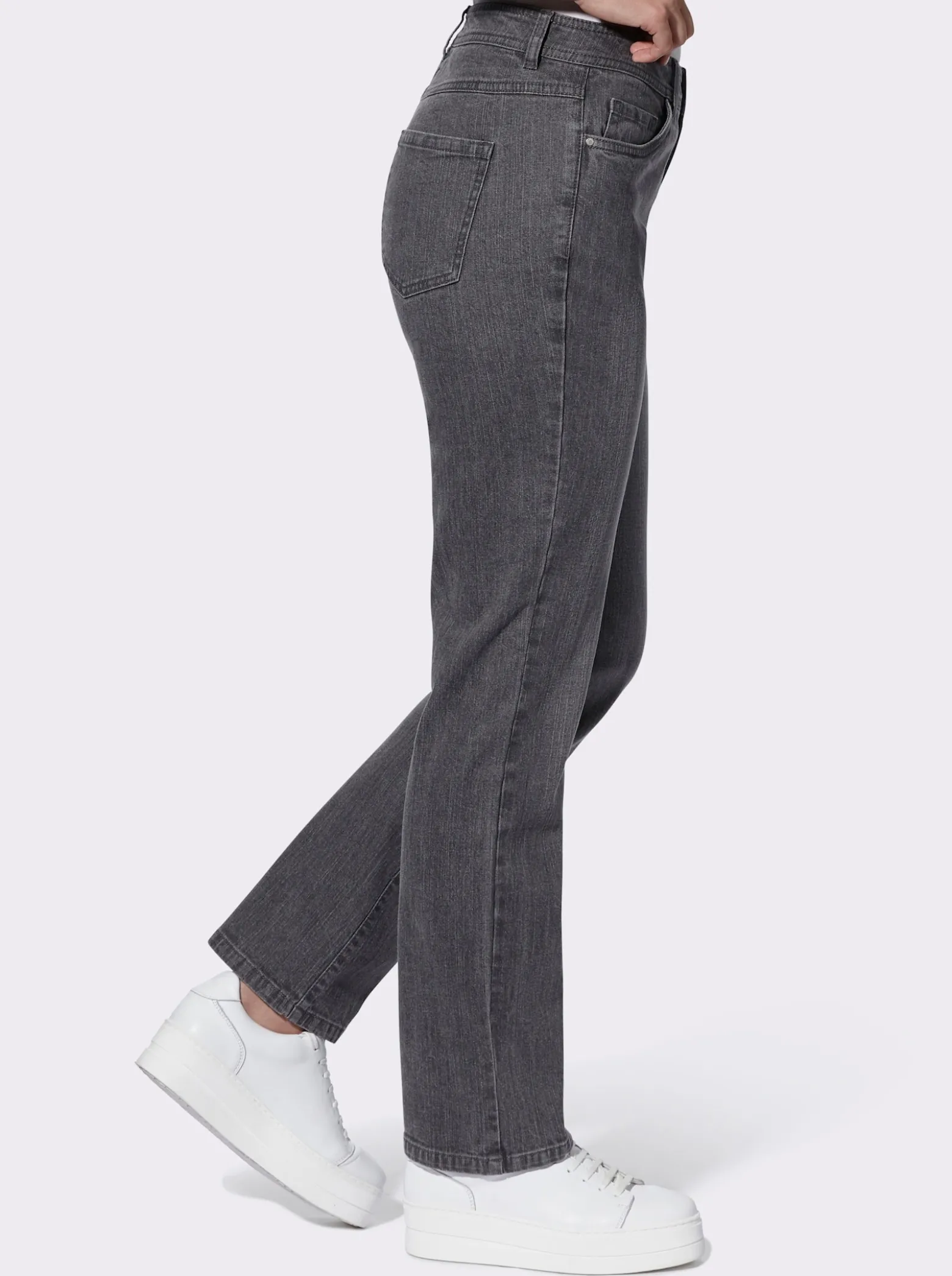 5-Pocket-Jeans mit lässig weiten Beinen