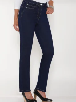 5-Pocket-Jeans mit seitlichem Dehnbund