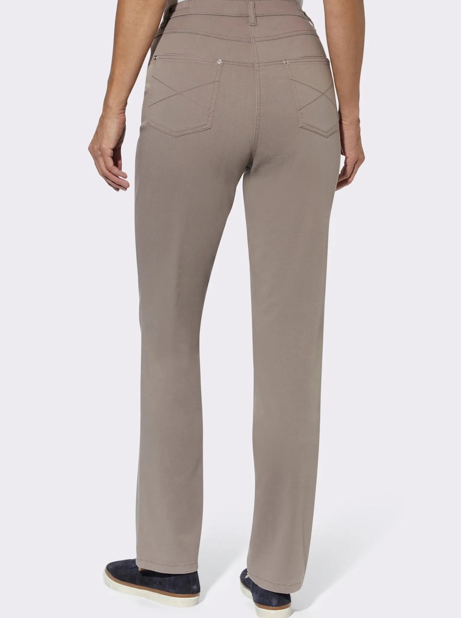 5-Pocket-Jeans mit seitlichem Dehnbund