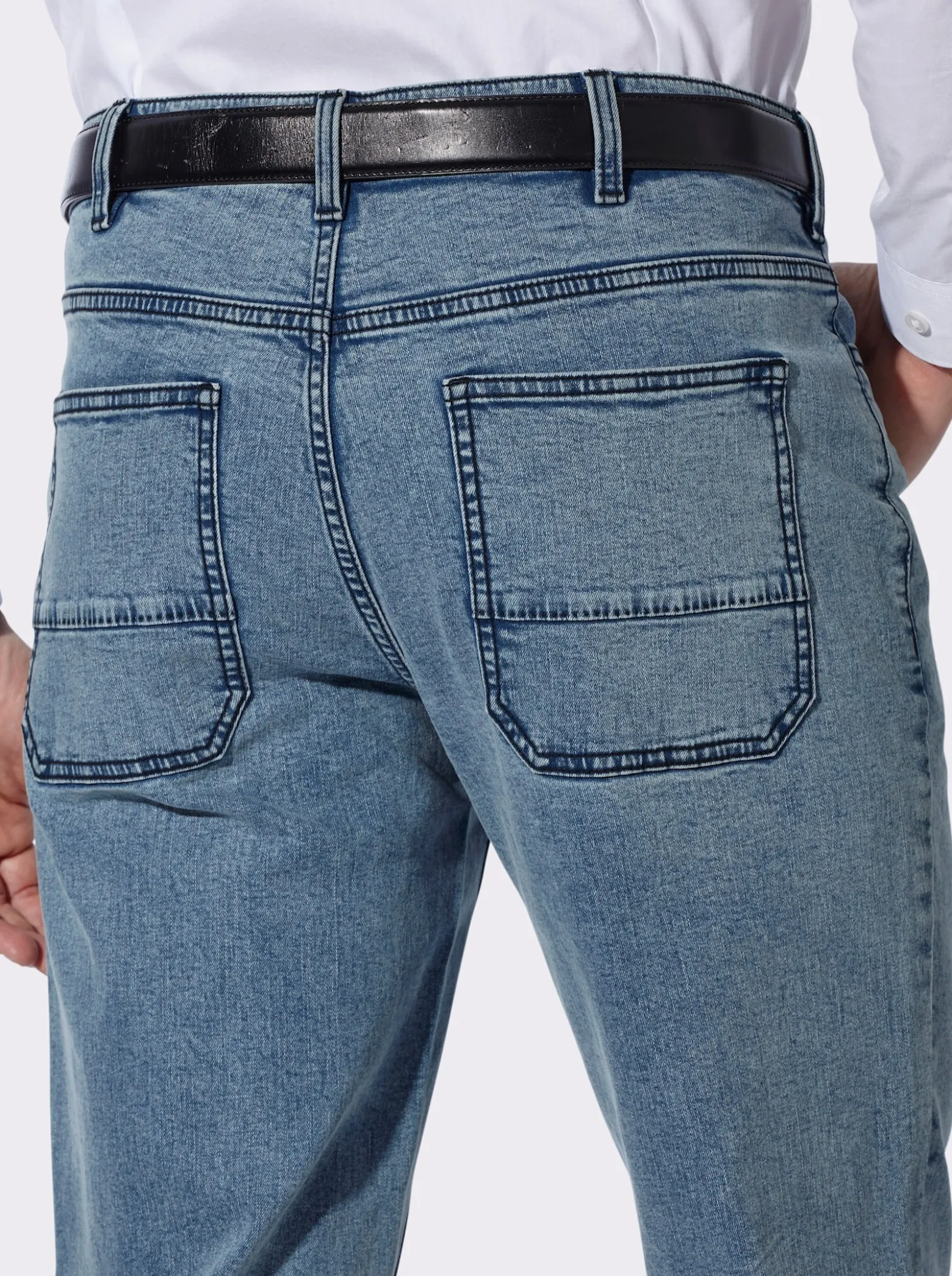5-Pocket-Jeans mit spezieller Waschung
