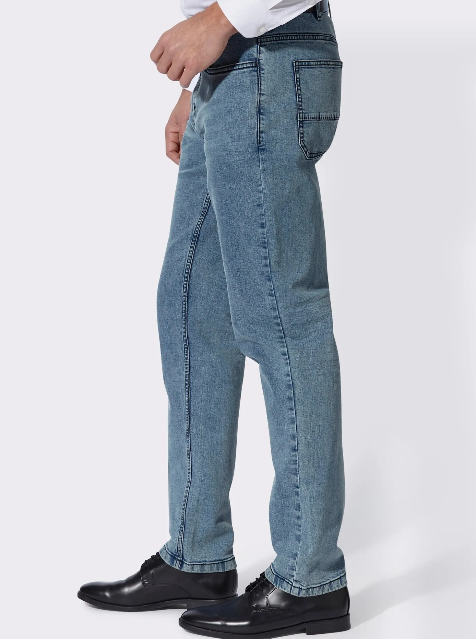 5-Pocket-Jeans mit spezieller Waschung