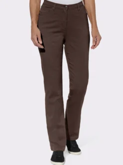 5-Pocket-Jeans mit Stickerei-Motiv