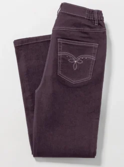 5-Pocket-Jeans mit Stickerei-Motiv