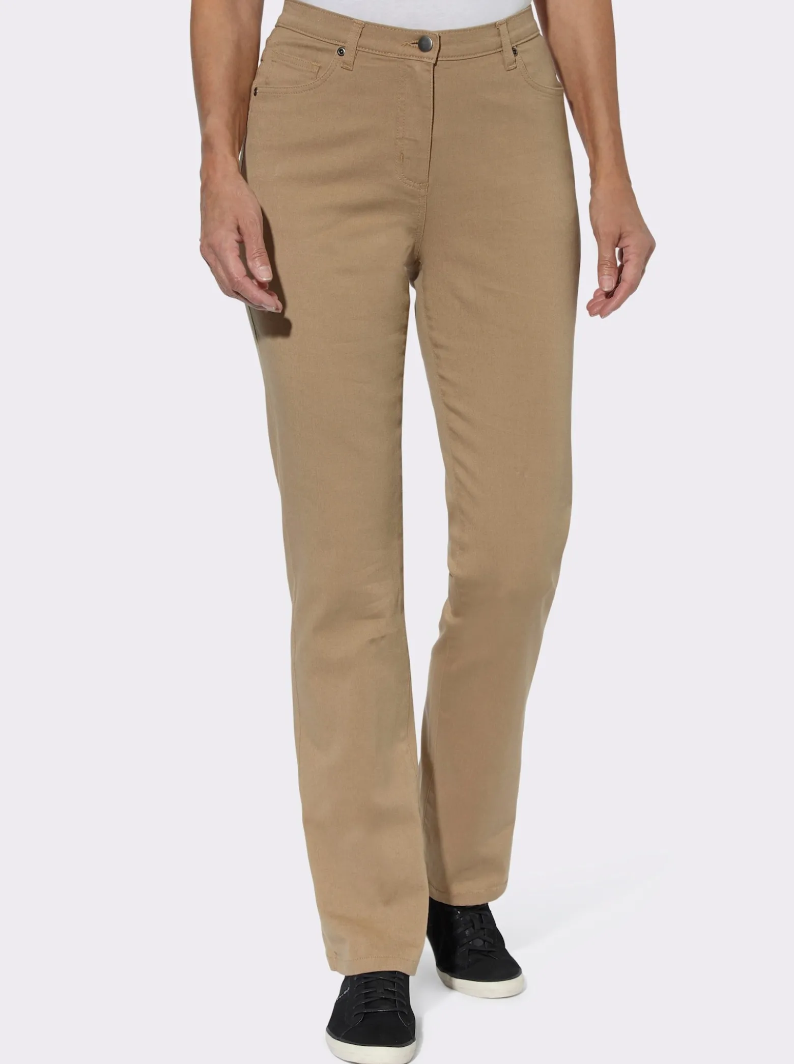 5-Pocket-Jeans mit Stickerei-Motiv