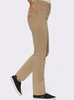 5-Pocket-Jeans mit Stickerei-Motiv