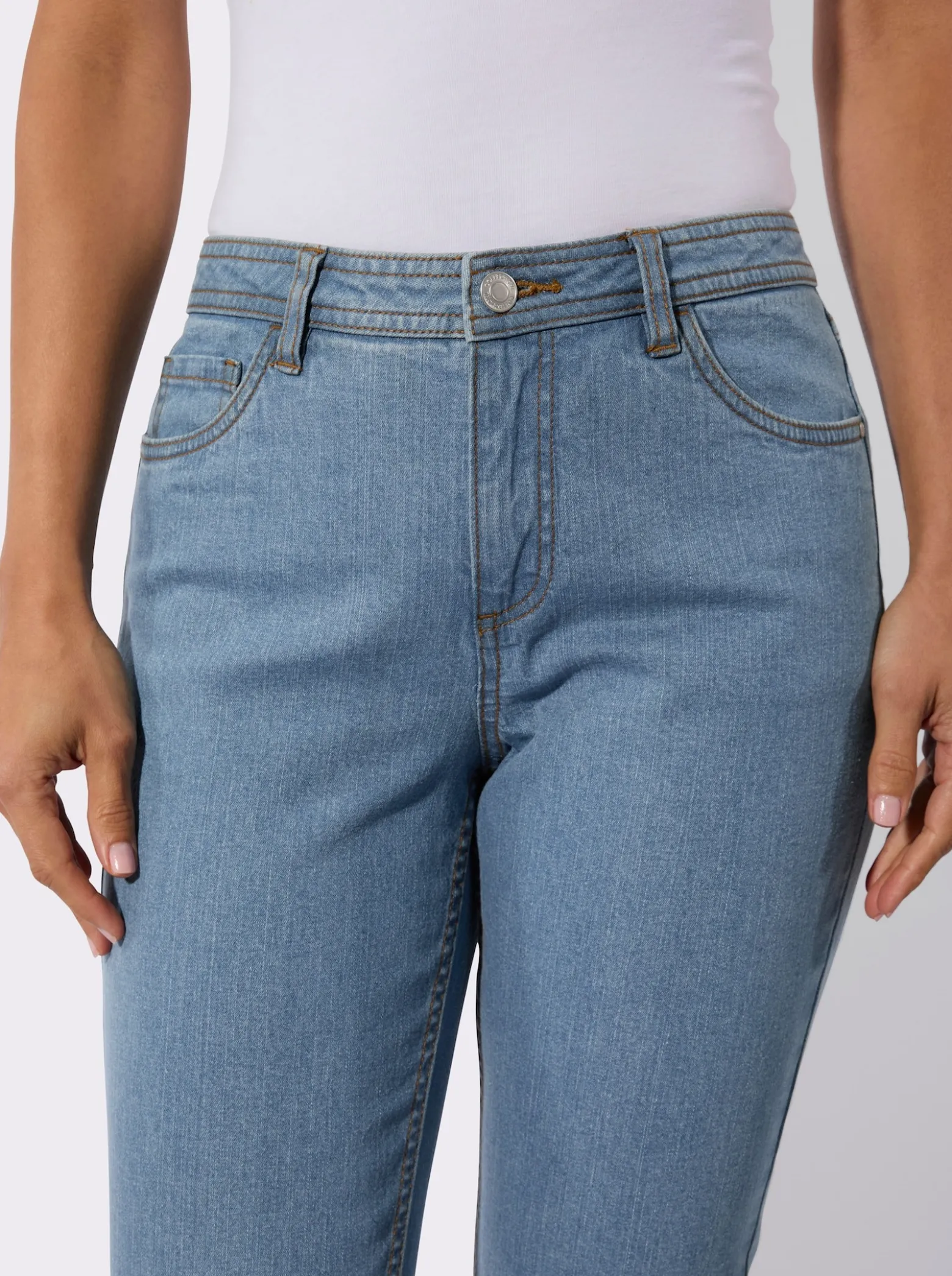 5-Pocket-Jeans mit Stretch-Anteil