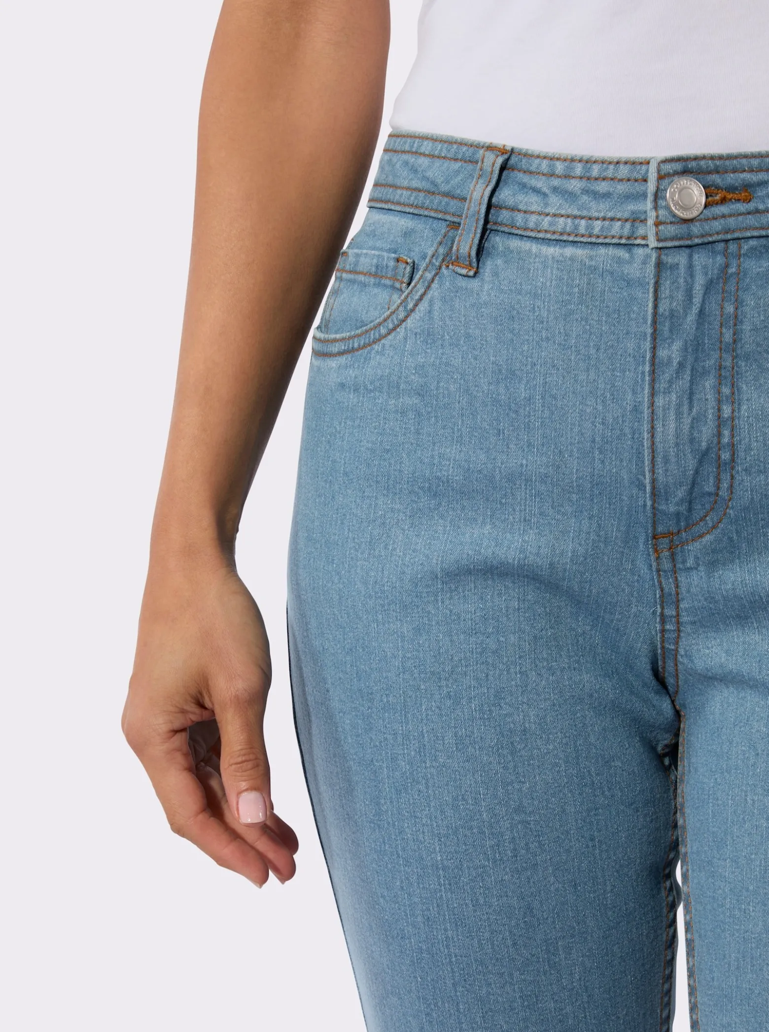 5-Pocket-Jeans mit Stretch-Anteil