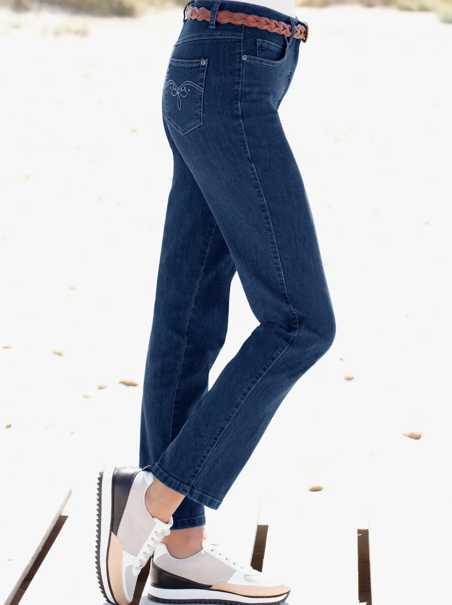 5-Pocket-Jeans mit Stretch-Anteil