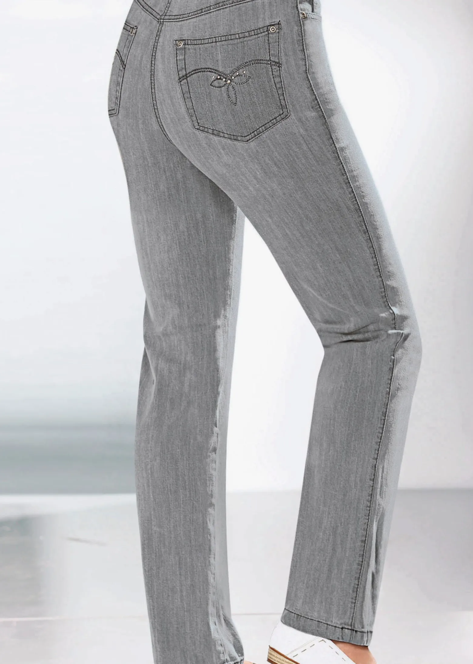 5-Pocket-Jeans mit Stretch-Anteil