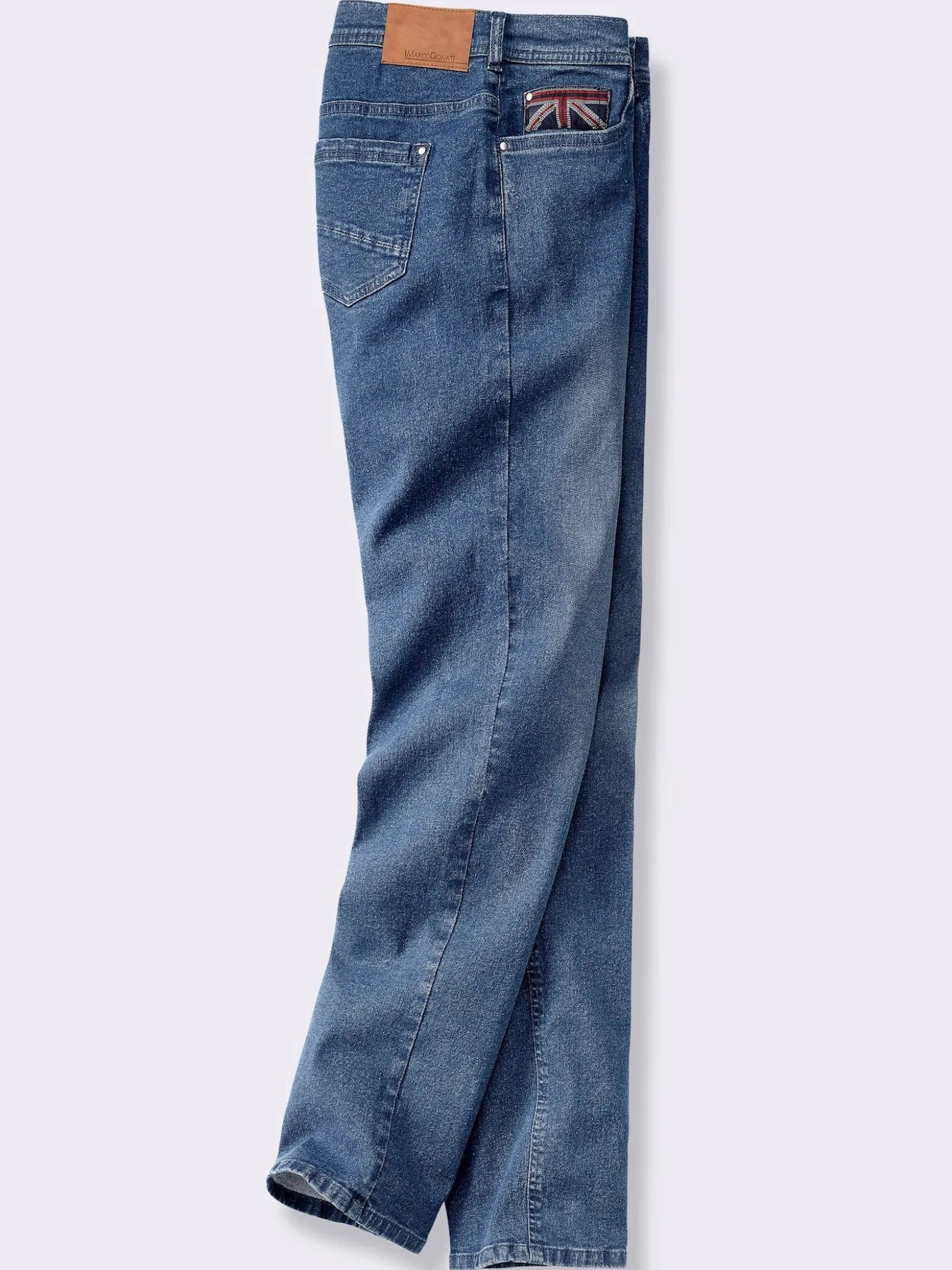 5-Pocket-Jeans mit Used-Effekt