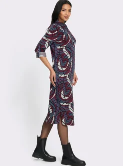 Polokleid im Baumwoll-Mix