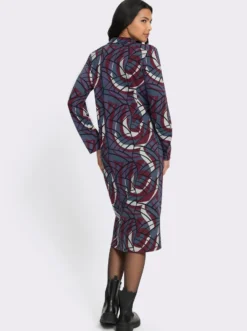 Polokleid im Baumwoll-Mix