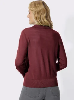 Polopullover mit kurzer Knopfleiste