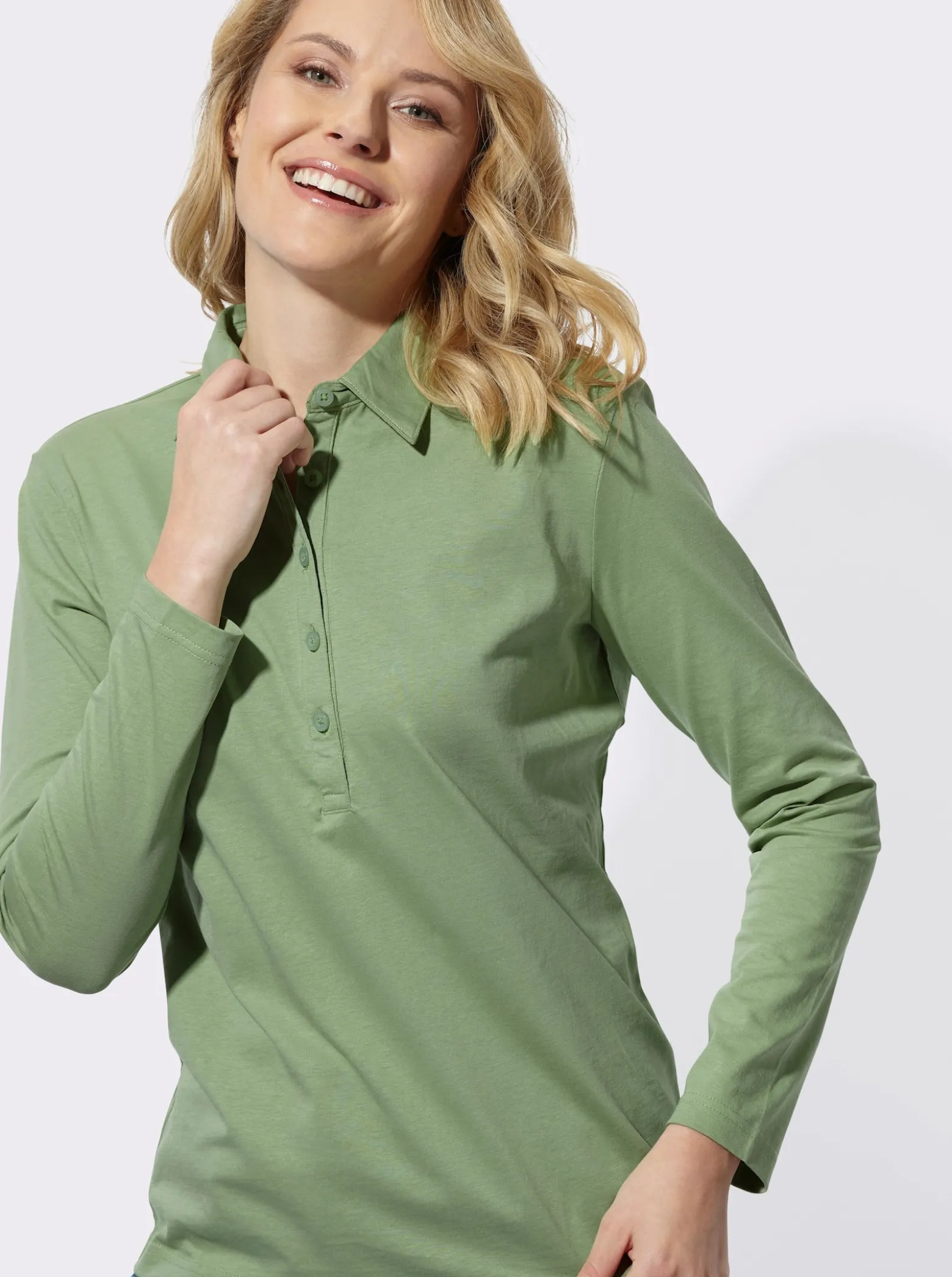 Poloshirt aus reiner Baumwolle