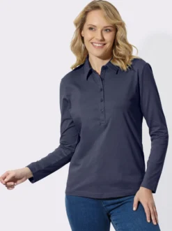 Poloshirt aus reiner Baumwolle