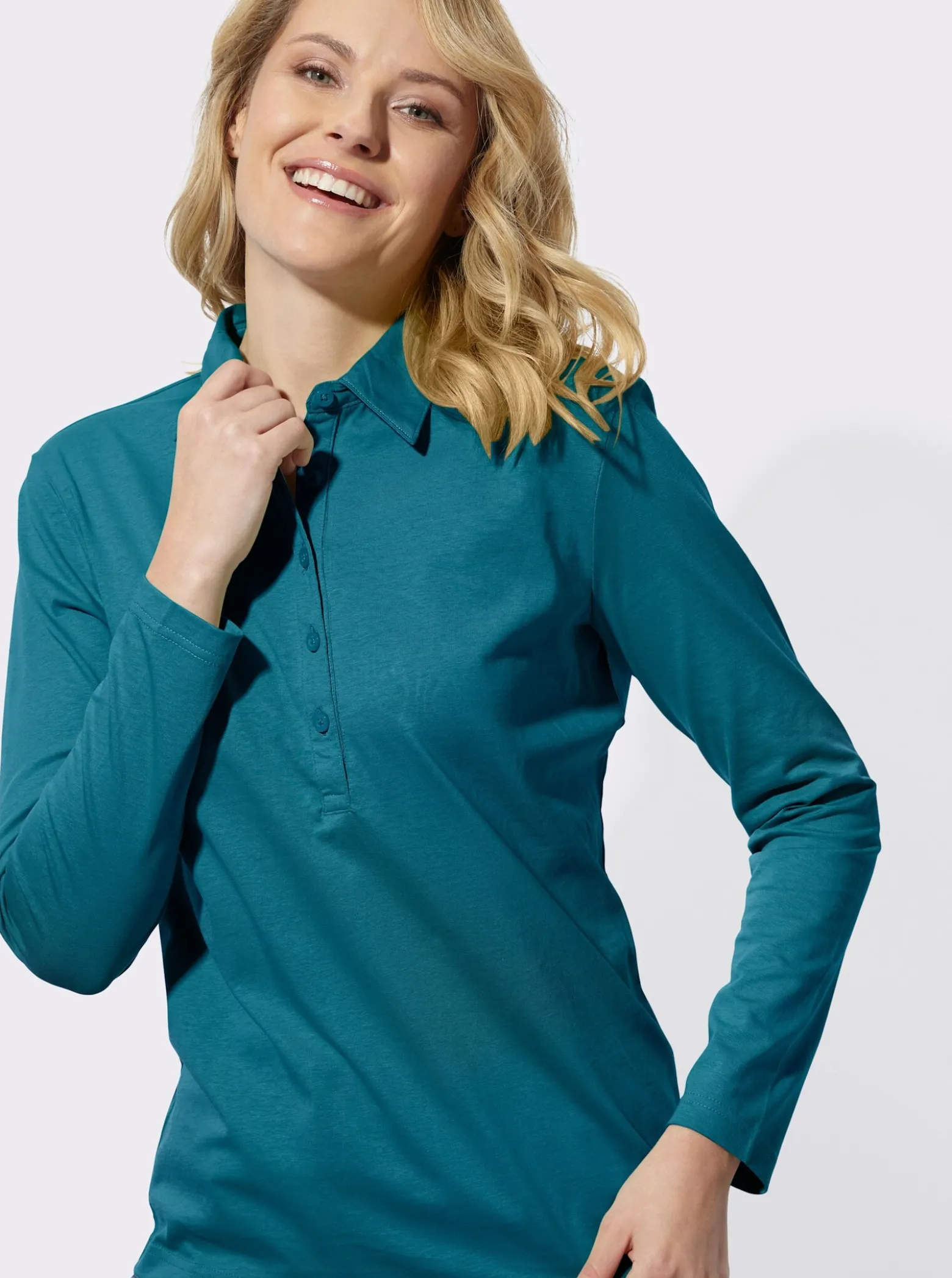 Poloshirt aus reiner Baumwolle