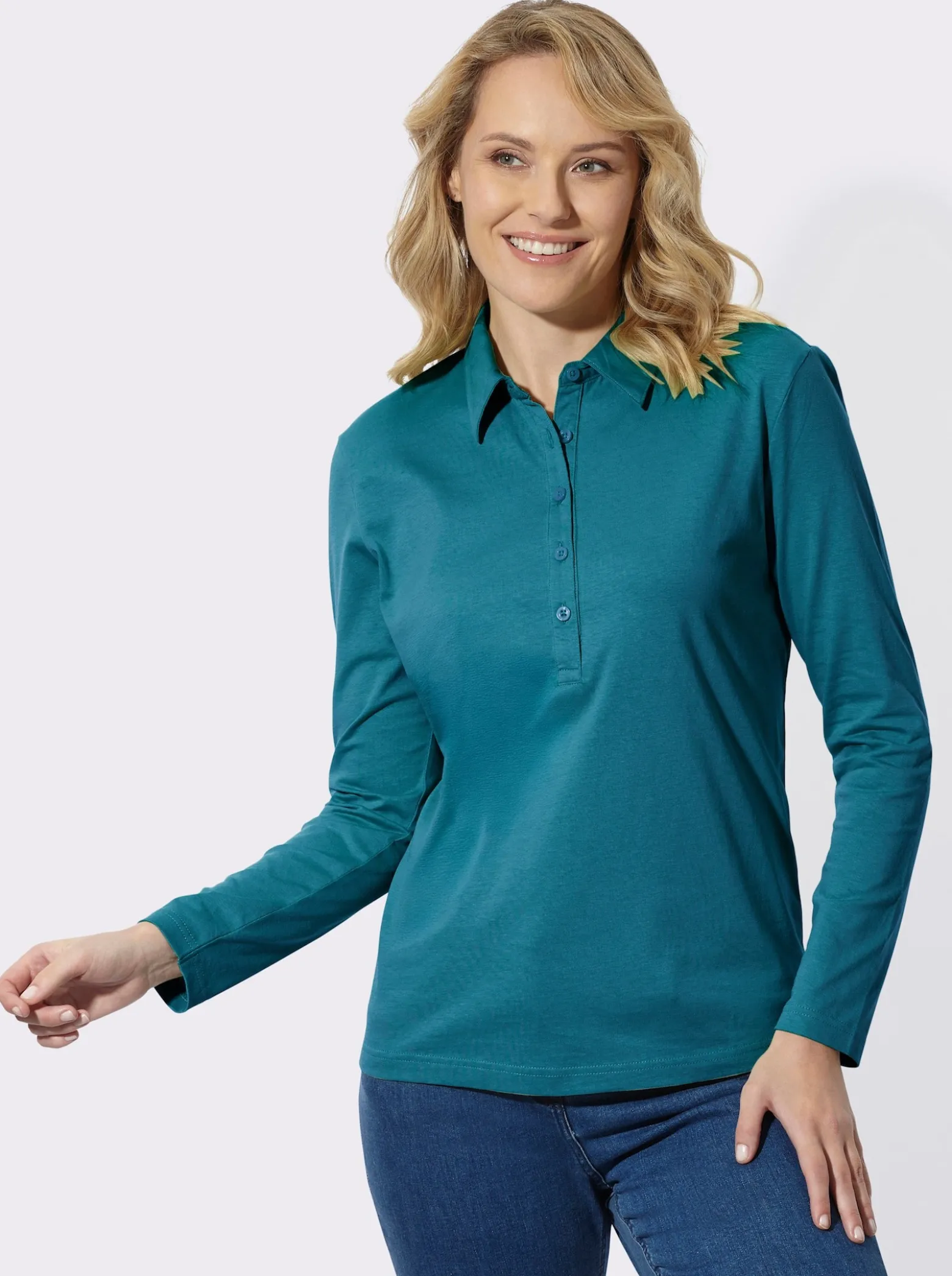 Poloshirt aus reiner Baumwolle