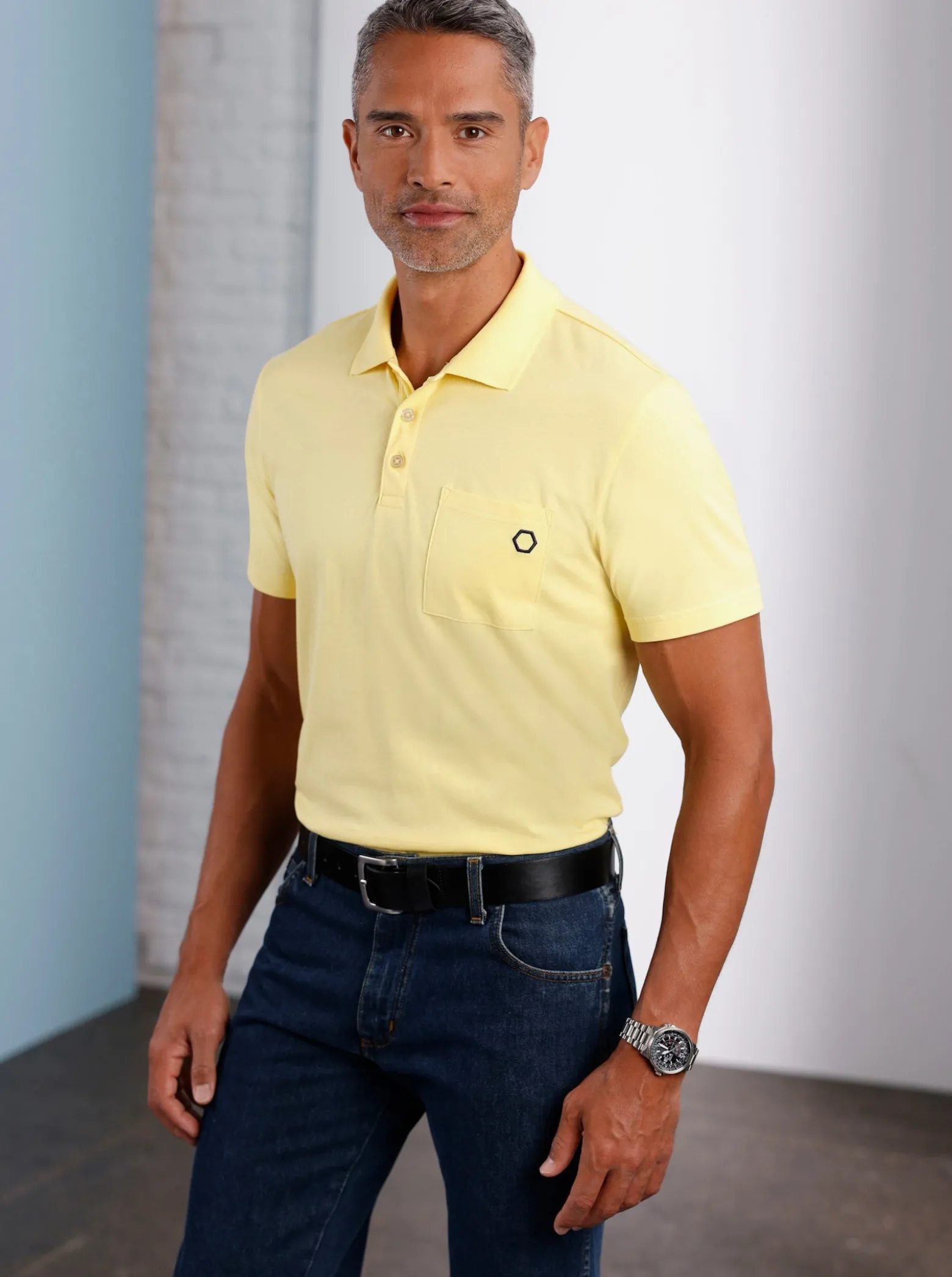 Poloshirt aus reiner Baumwolle