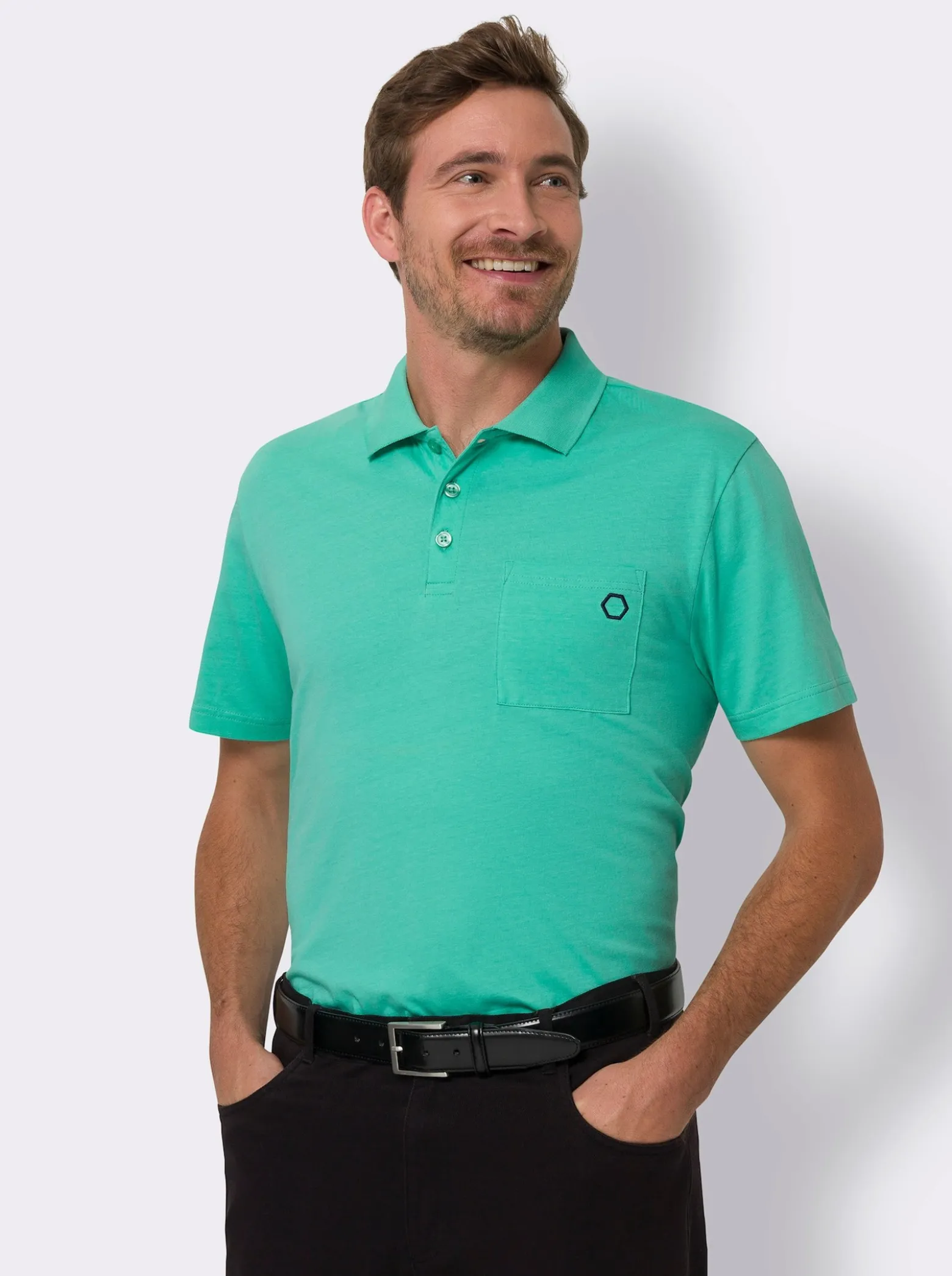 Poloshirt aus reiner Baumwolle
