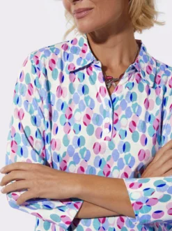 Poloshirt im Baumwoll/Modal-Mix